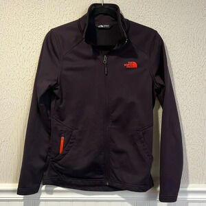 The North Face DARK PURPLE Galaxy Tech Mezzaluna jacket size small